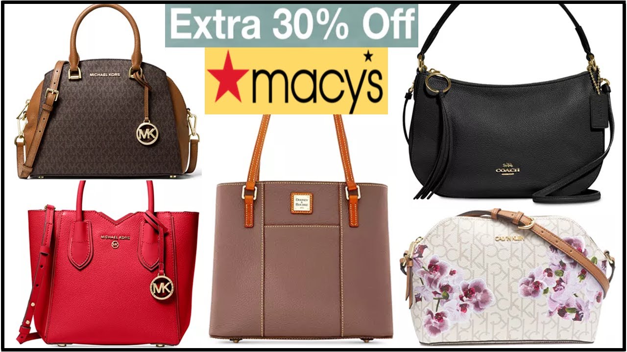 Macy's Designer Handbags & Purses Deals * Online Shop With Me 2020