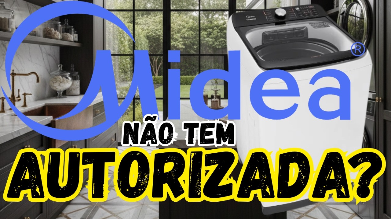 Máquina de lavar midea, autorizada midea, peças para máquinas midea, assistência técnica Midea