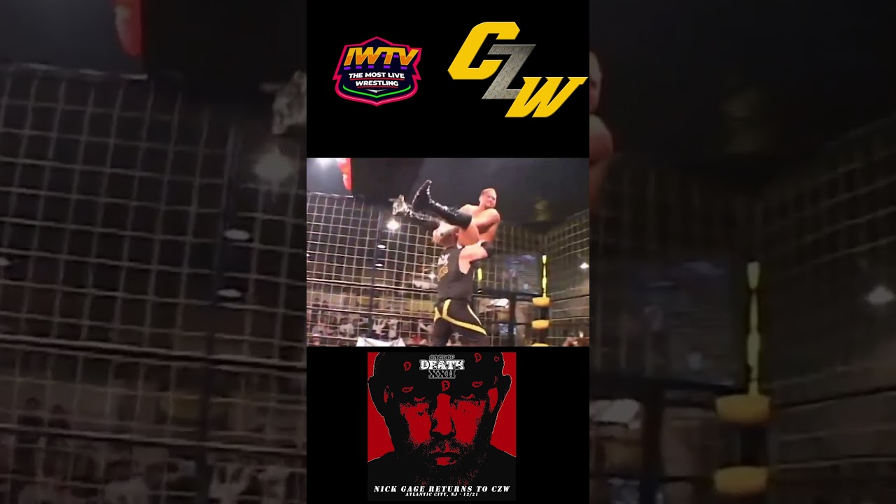 Gage Will Never Stay Down #CZW #atlanticcity #acx1 #nj #newjersey #NickGage