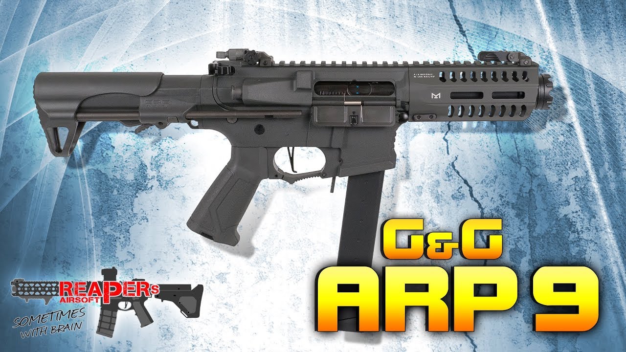 [Review] G&G ARP 9 (CQB Monster, Auch für Anfänger) 6mm Airsoft/Softair 4K UHD