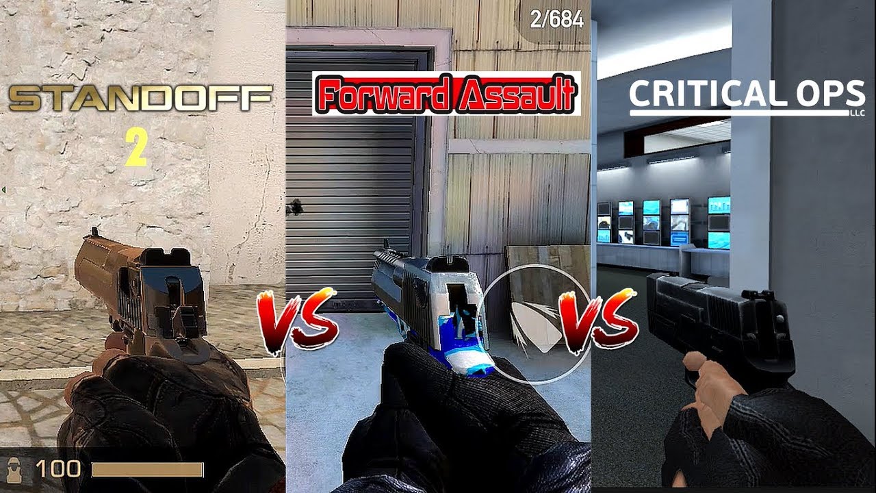 🔥Стандарт выключен 2 VS Forward Assault VS Critical Ops🔥 Сравнение. Какой из них лучше?