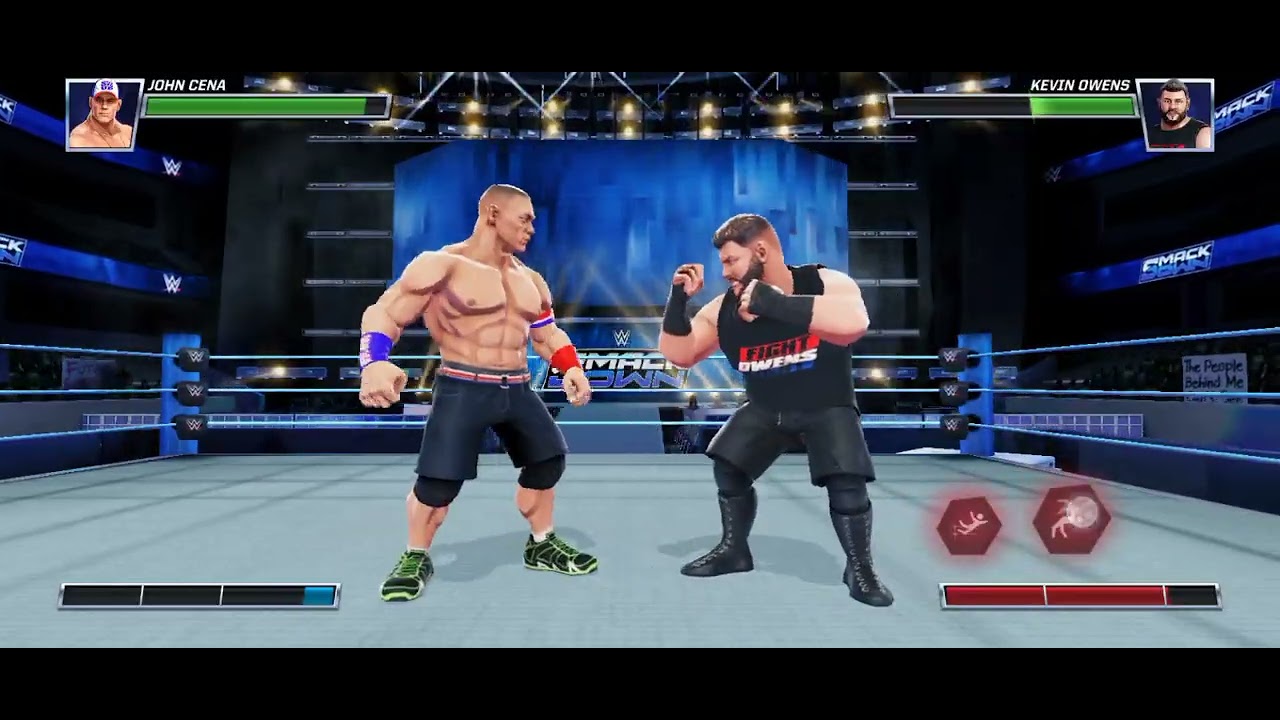 Game WWE fight Jone sina vs Kevin ownes Level 1 winner Jone sina 2026 .feb .25