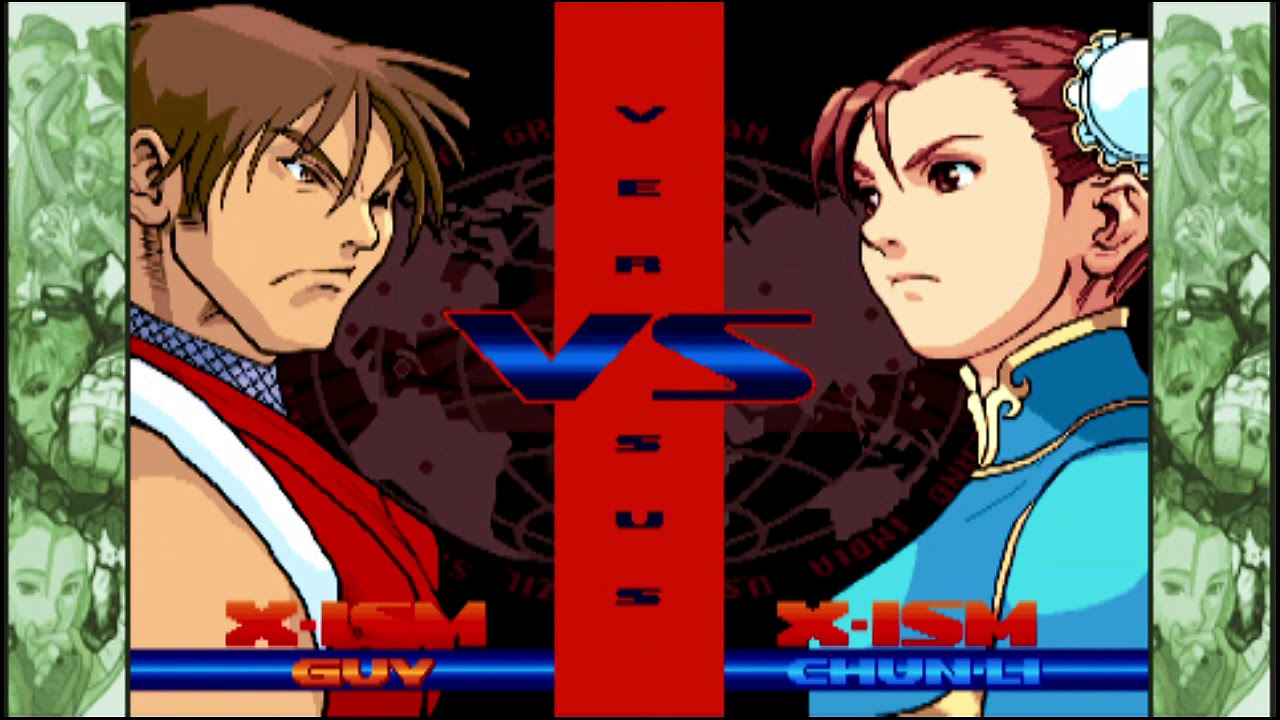 Street Fighter Alpha 3 MAX (PSP) Arcade as Guy