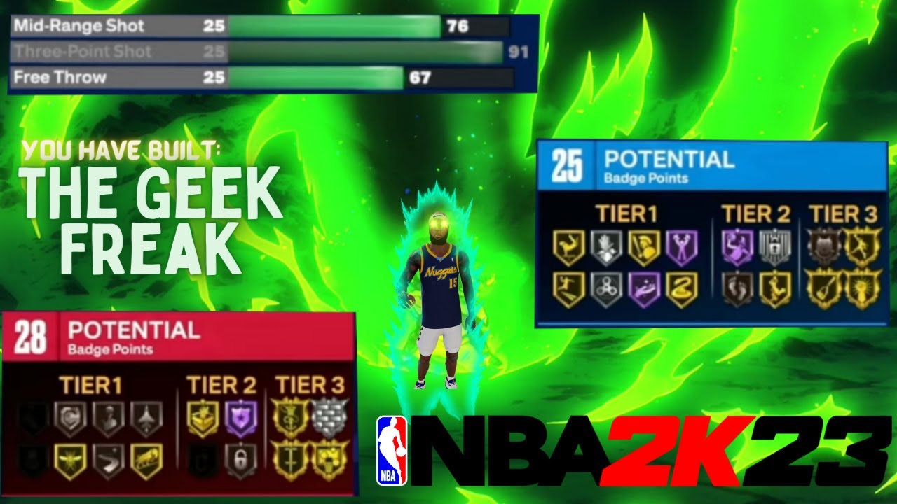 THE BEST POST SCORING STRETCH BUILD IN NBA2K23