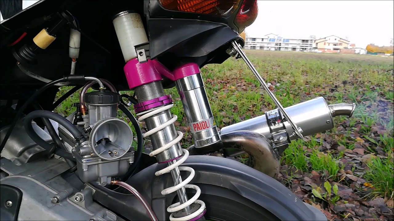 Keihin 35 PWK & Pm59 TWO STROKE PURE SOUND on Zip Sp 172 Malossi & Pm Tuning