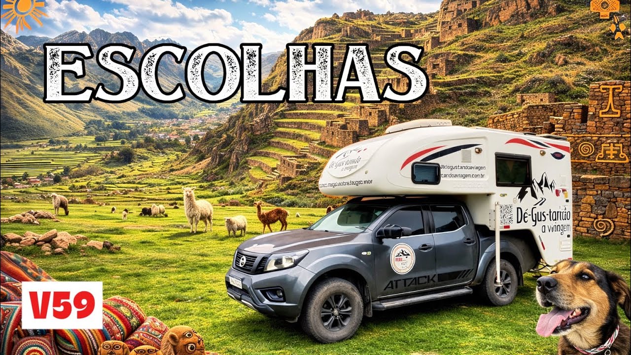 Lugar para dormir em Pisac, de Camper Motorhome, na porta de entrada para o Vale Sagrado Inca, Peru