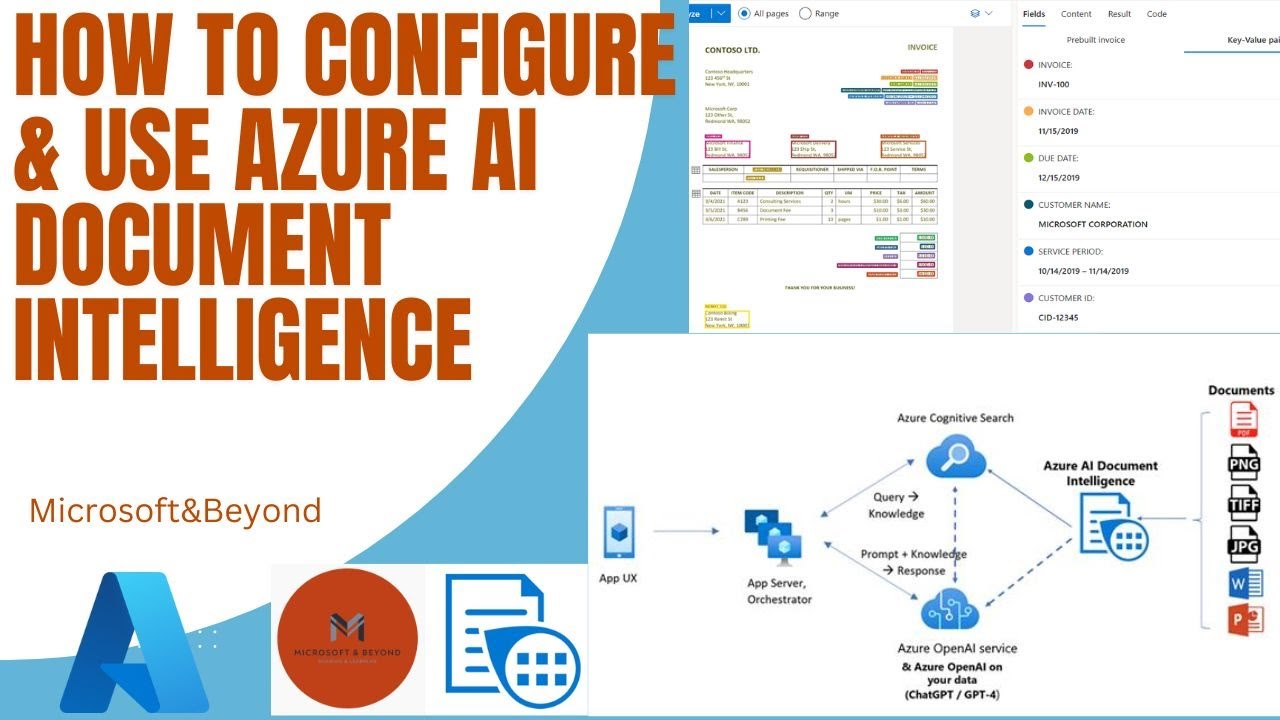 Начало работы с Azure AI Document Intelligence: простая настройка и практическое использование | ...