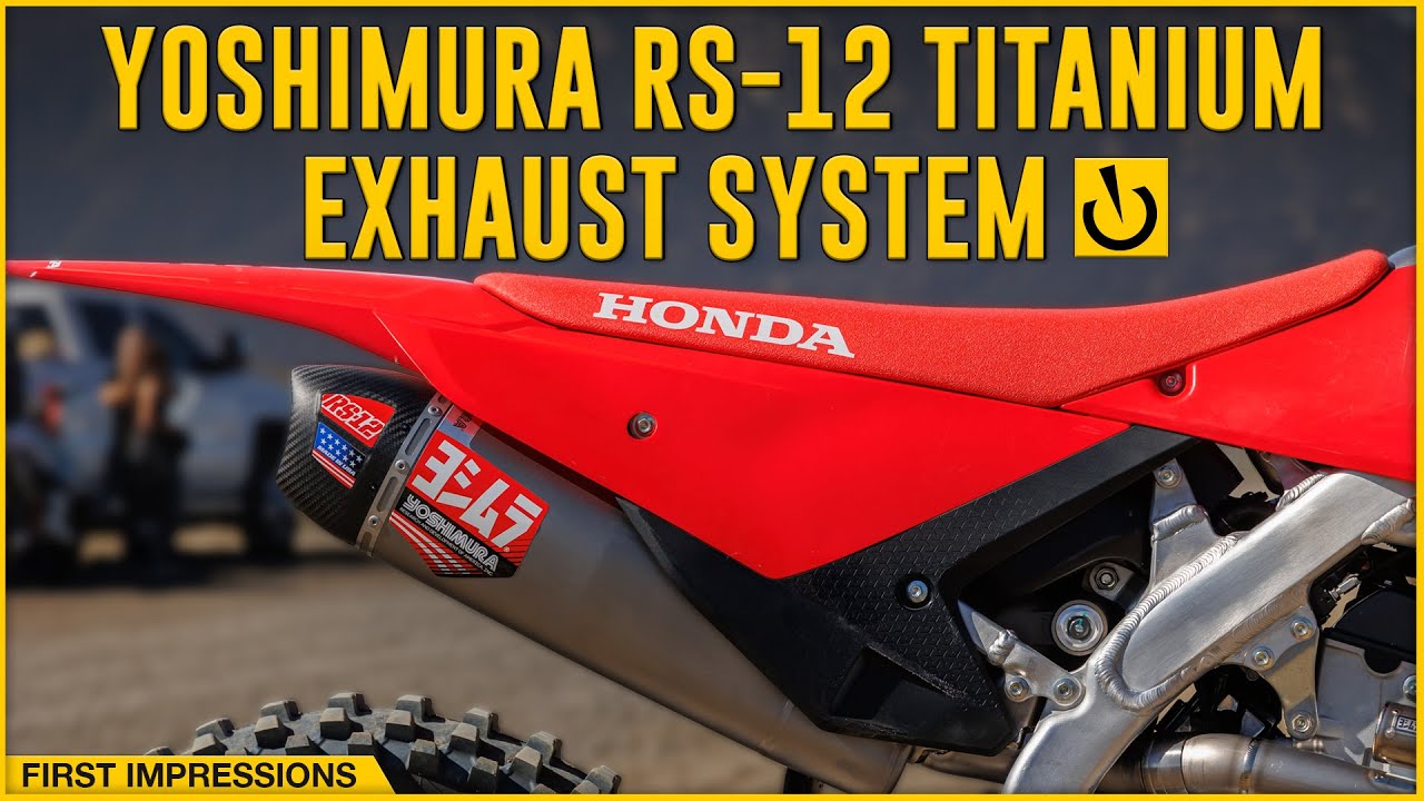 Обзор Yoshimura RS-12 | Honda CRF250R 2025 года