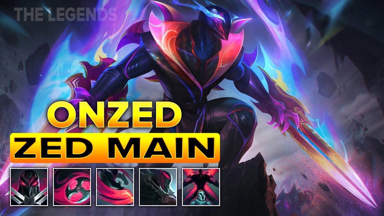 KR Challenger Zed Montage 2024 - Best Zed Plays Season 14