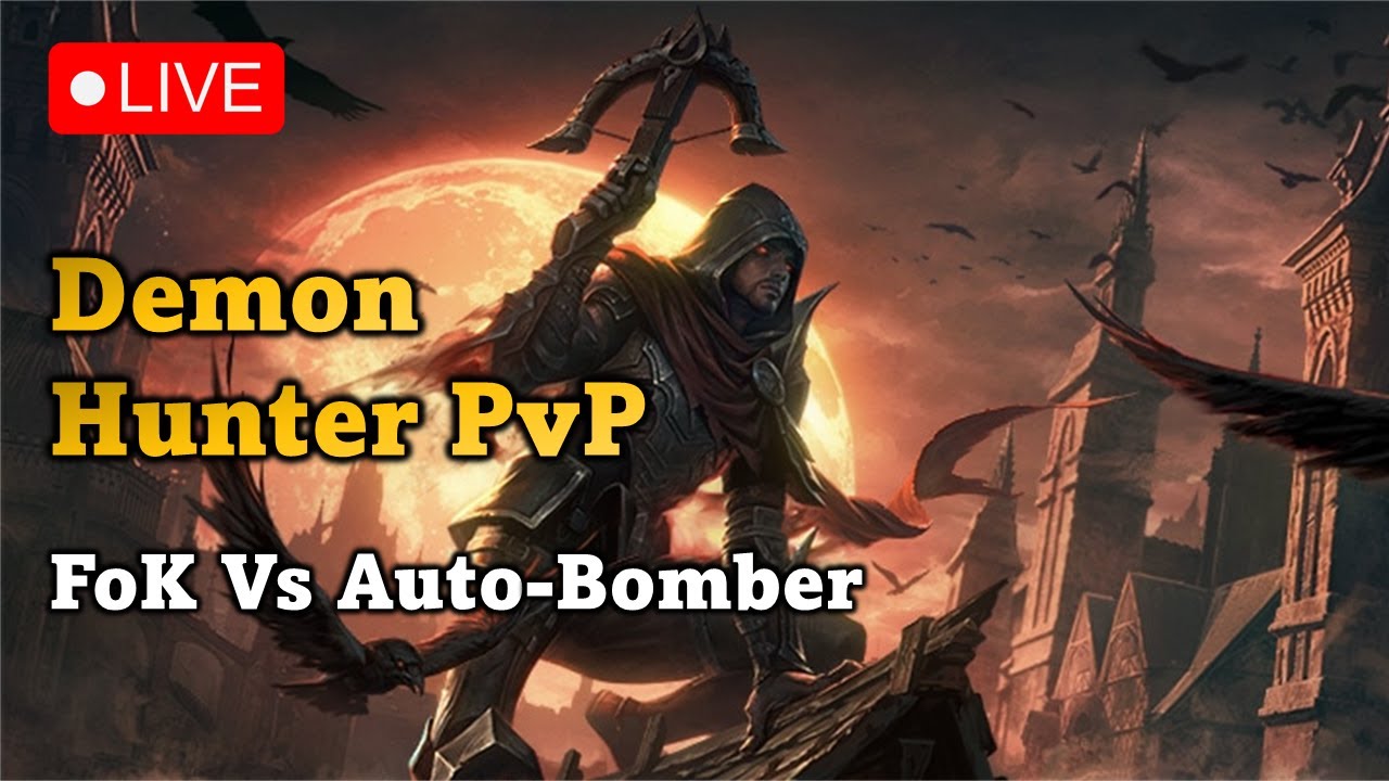 FoK vs Auto bomber Demon Hunter PvP Build | Diablo Immortal
