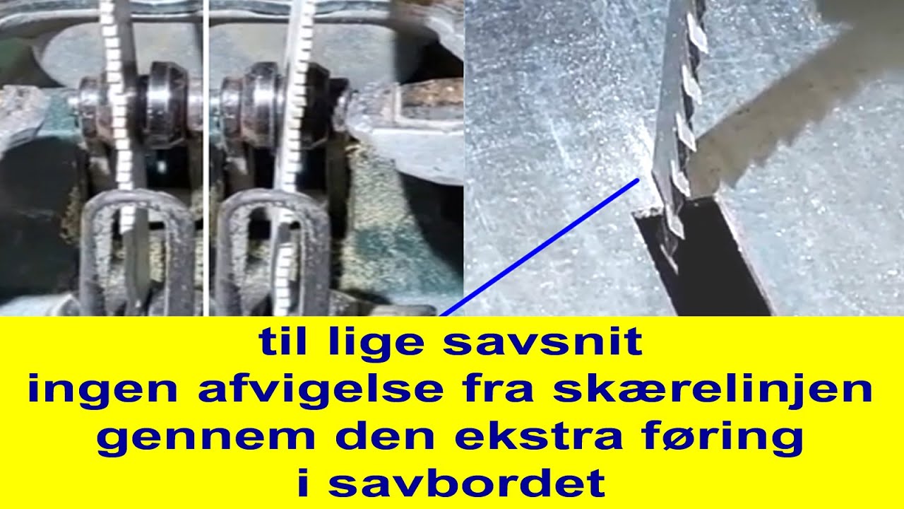 Perfekte lige savsnit &ndash; ingen afvigelse takket v&aelig;re ledesystemet i savbordet! by amazob - ebay