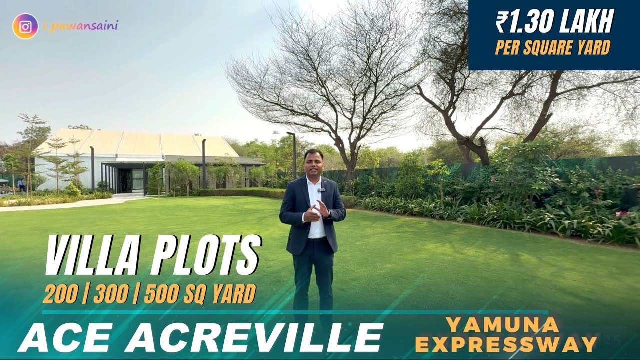ACE AcreVille Plots, Sector 22A, Yamuna Expressway,  Premium Residential Villa Plots