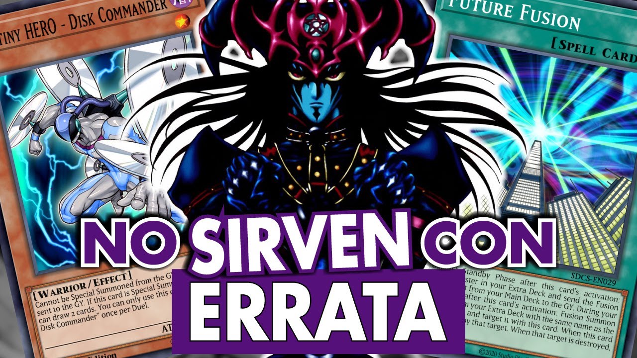 Cartas META Debilitadas Por Una ERRATA  | YuGiOh Card