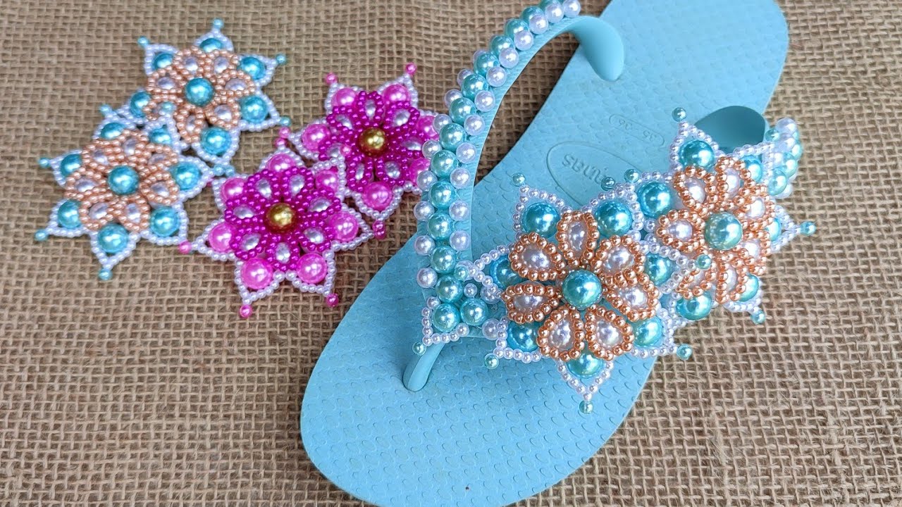 Trama Com flor dupla de Pérolas - Linda de Mais - Adalto Lopes