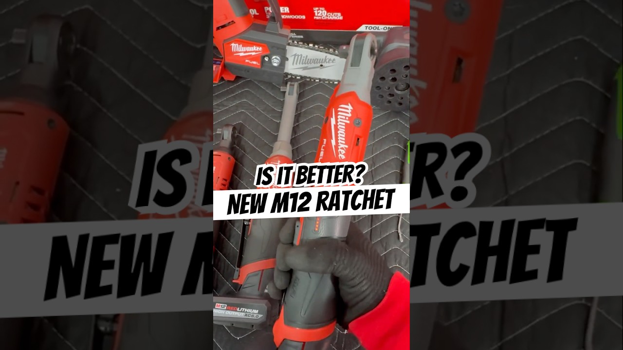 NOWA grzechotka Milwaukee M12 kontra stare grzechotki M12 #milwaukeetools #tools