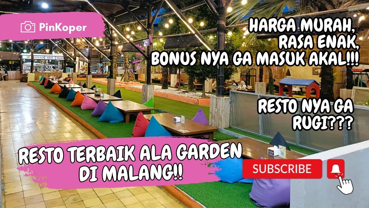 BANYAK GRATISNYA!! OCEAN GARDEN MALANG SUHAT | REKOMENDASI KULINER MALANG MURAH ENAK