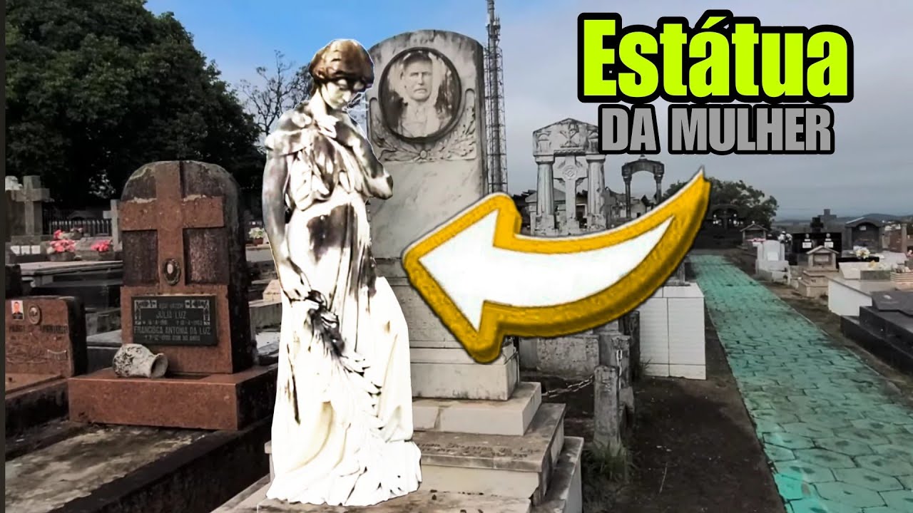 CEMITÉRIO DE SANTO ANTÔNIO DA PATRULHA MUITAS COISAS ESTRANHAS DENTRO 😳