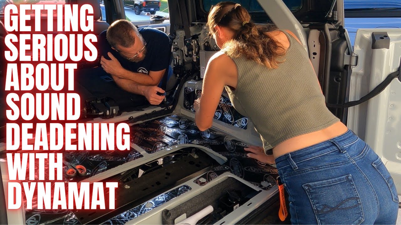 BRONCO BADLANDS GETS  SOUND DEADENING WITH DYNAMAT