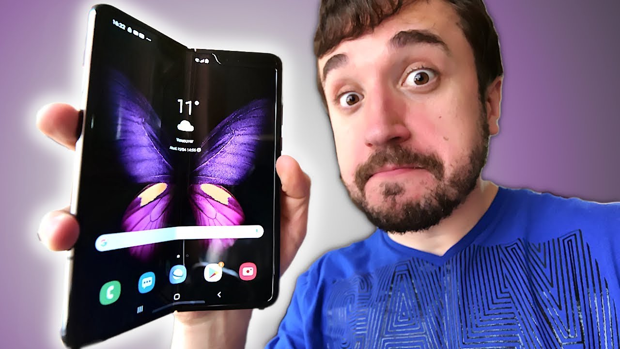 O CELULAR QUE DOBRA! - Galaxy Fold (Unboxing)