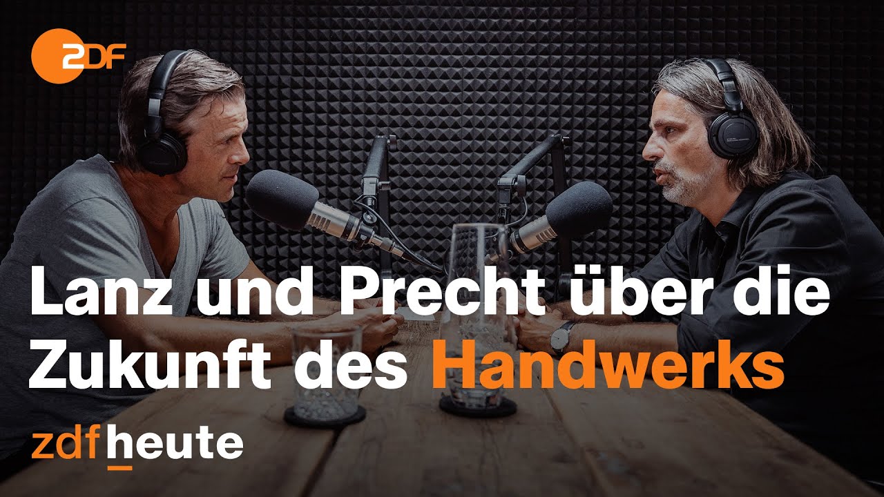 Podcast: Unbesetzte Lehrstellen - hat das Handwerk ein Imageproblem? | Lanz & Precht