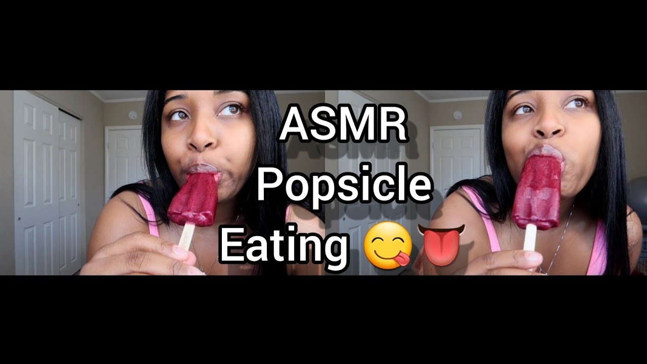 [ASMR] Wet Popsicle Eating 😁