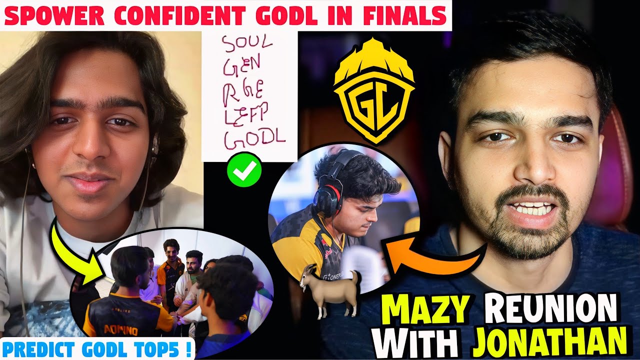 Spower Epic Reply GodL In Finals💛🫡Mazy Reunion With Jonathan🐐✅AnkiBoT Perfect Reply GodL Qualify💯🔥