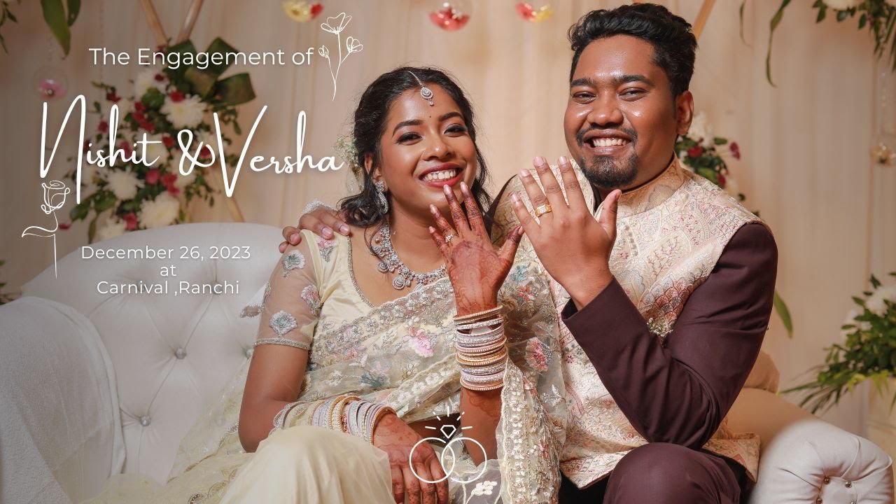NISHIT & VERSHA Engagement Ceremony ( lota-pani ) / Cinematic video /Ranchi jharkhand-prd.production