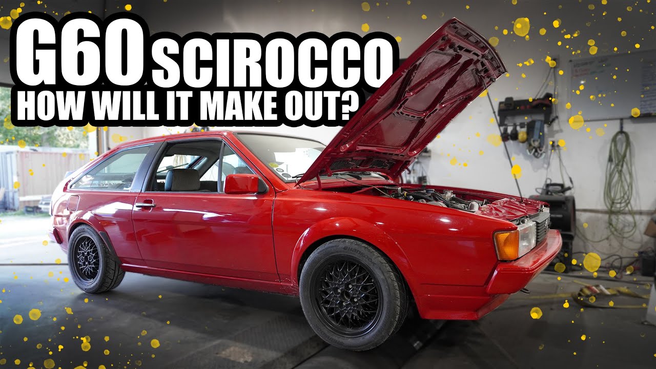 G60 Swapped MK2 Scirocco running MegaSquirt