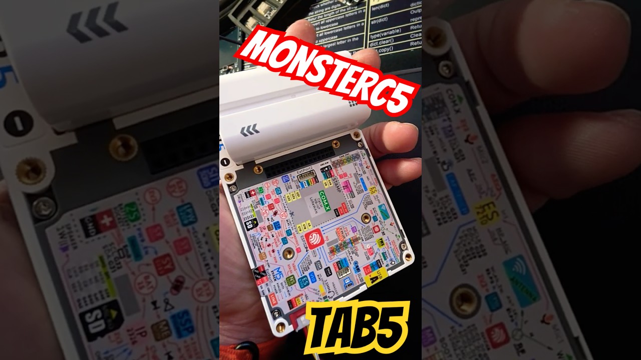 Пользовательская прошивка и аппаратное обеспечение для Tab5 Lab5 Monsterc5 #m5stack #esp32