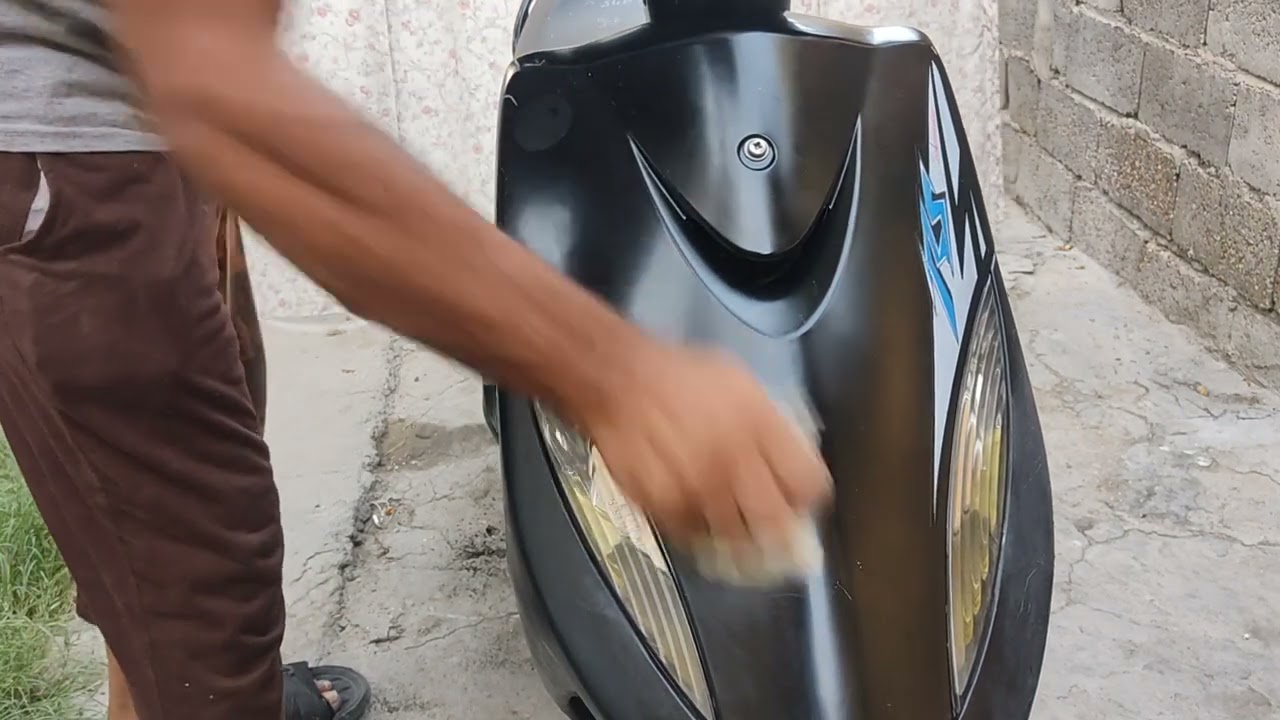 طريقه تلميع كفرات الدراجه🔥🔥🔥😮