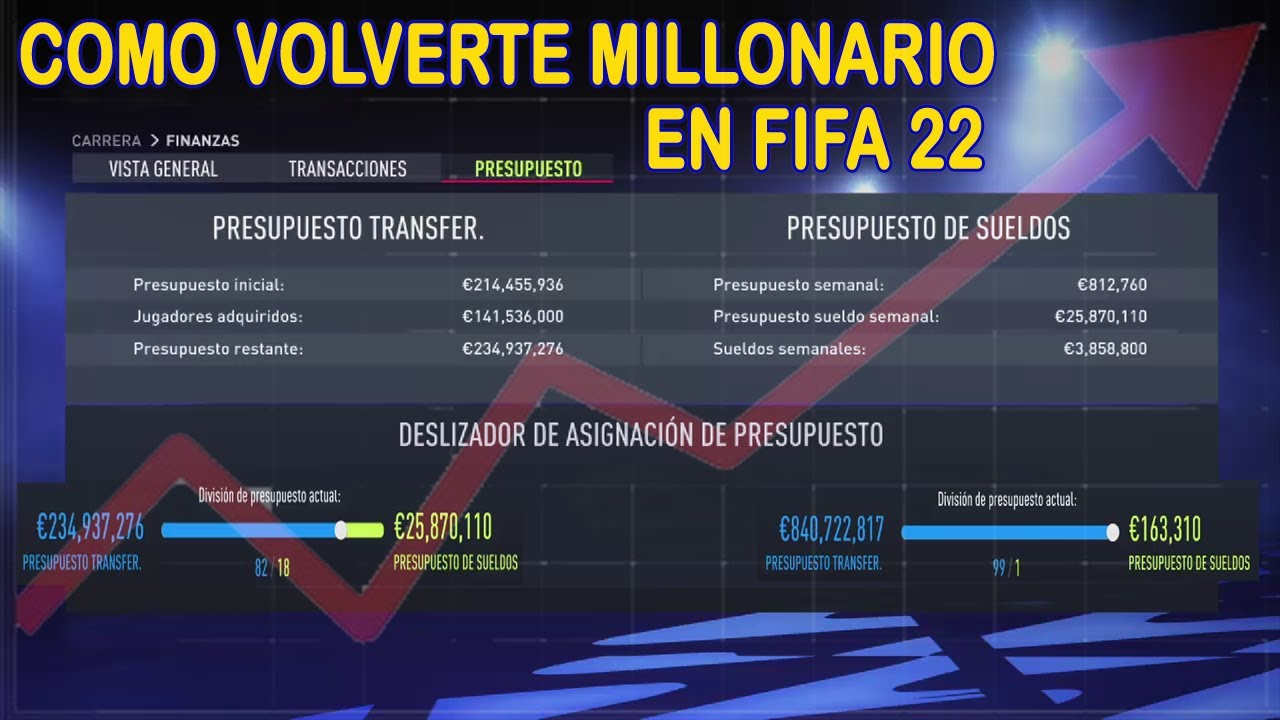 ¿CÓMO VOLVERTE MILLONARIO EN FIFA 22? | FIFA 22