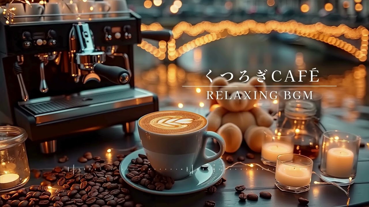 睡眠、作業用BGM『くつろぎCafé』途中広告なし