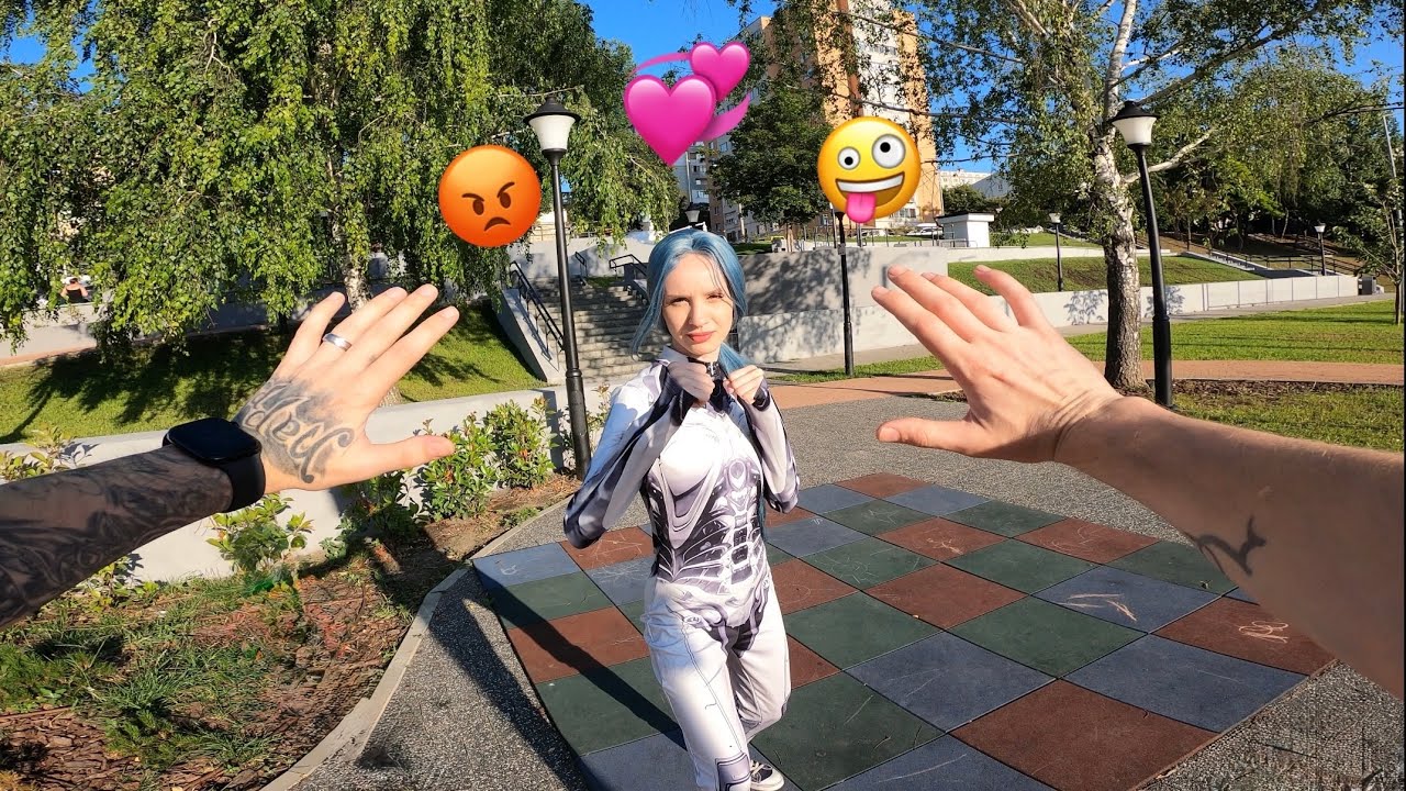 ESCAPING CRAZY AI GIRL WHO ESCAPED MY PHONE (AI Parkour POV) @Piro.j0k ​