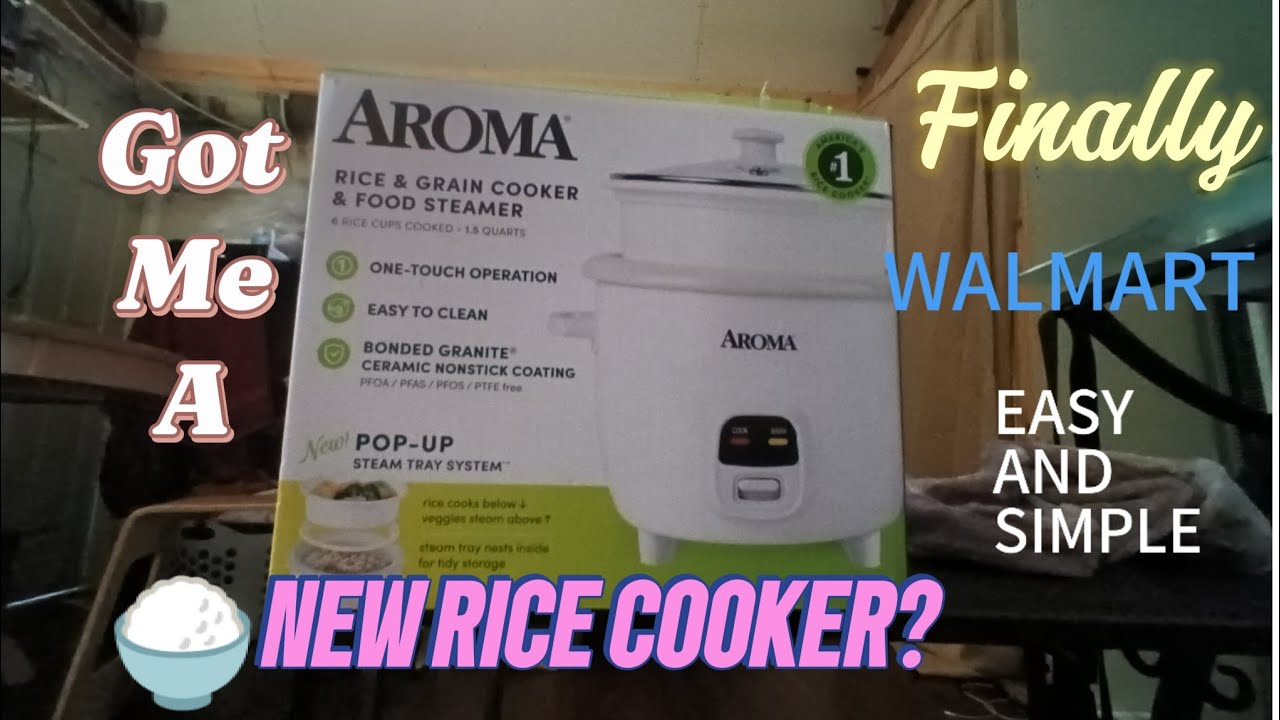 WALMART AROMA Rice & Grain Cooker & Food Steamer