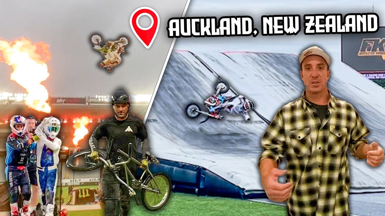 Freestyle Kings Go To New Zealand! Huge Crashes & Rainstorms!