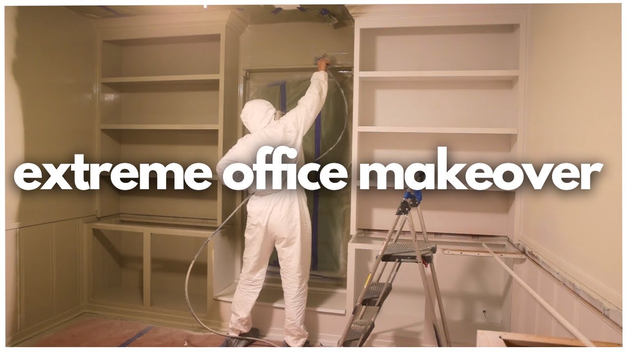 DIY Dream Office Makeover [Part 3] // Butcher Block Countertop // Office Makeover Ideas