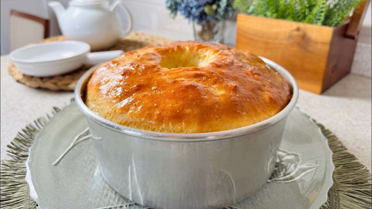 Pão de massa MOLE! Esse é o SEGREDO do PÃO GOSTOSO e fofinho | Pão caseiro simples 