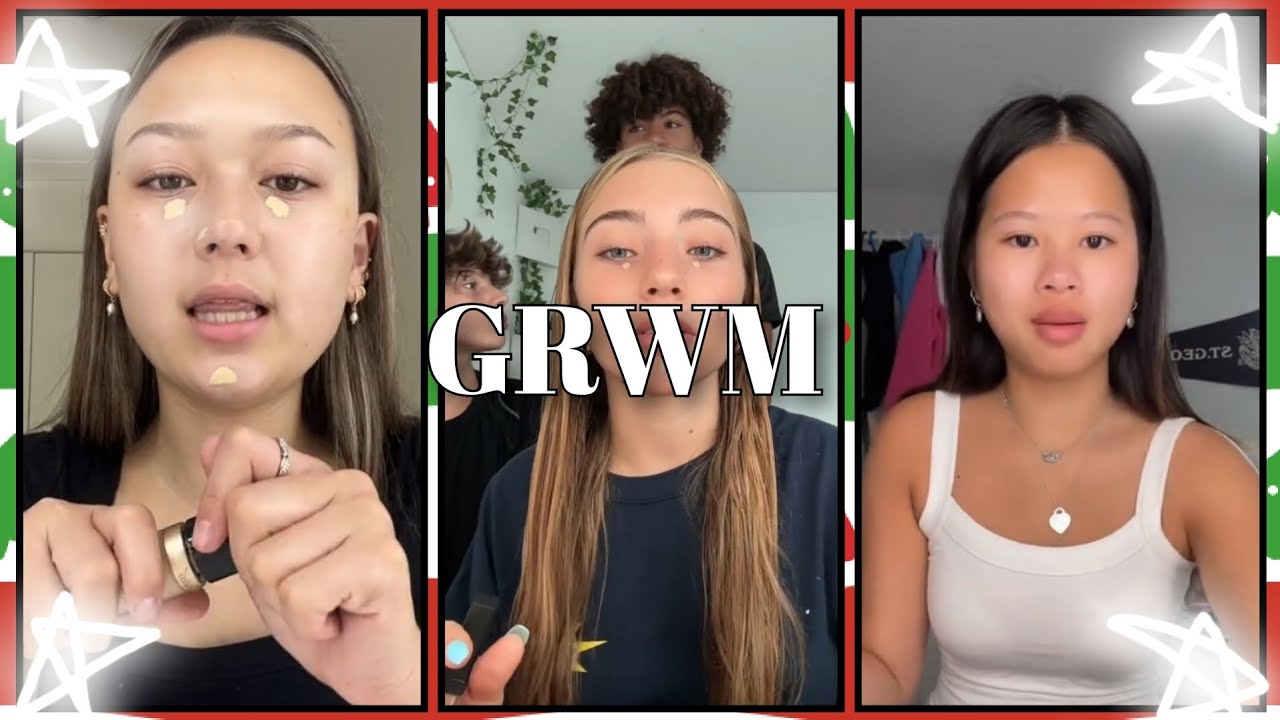 Grwm/storytime/guess the product/Katie fang/Amber