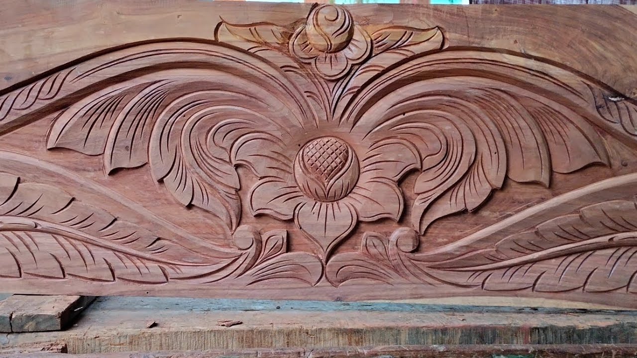 Wood Box palang latest carvin design | wood Carving Tutorial Video #carving #design  #woodworking