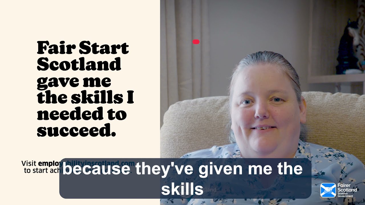 Fair Start Scotland - Laura's Story