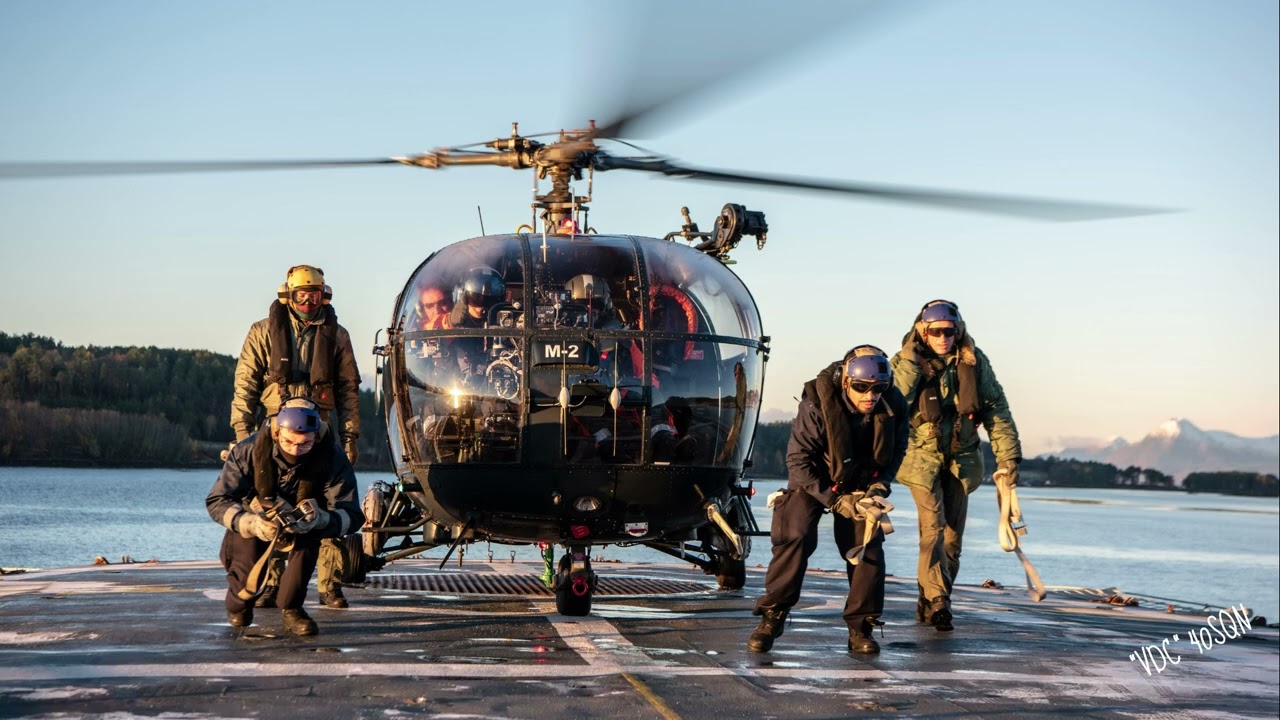 Alouette 3 in use of the 40SQN