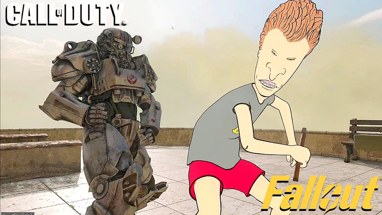 Call Of Duty Fallout Operator Maximus With Finishing Moves - COD Warzone Finishers 