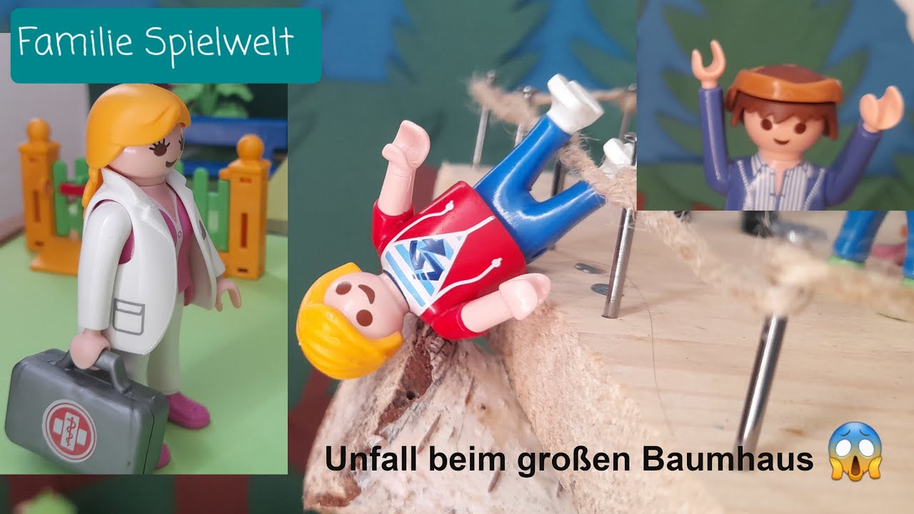 Playmobil Film Deutsch Unfall beim großen Baumhaus
