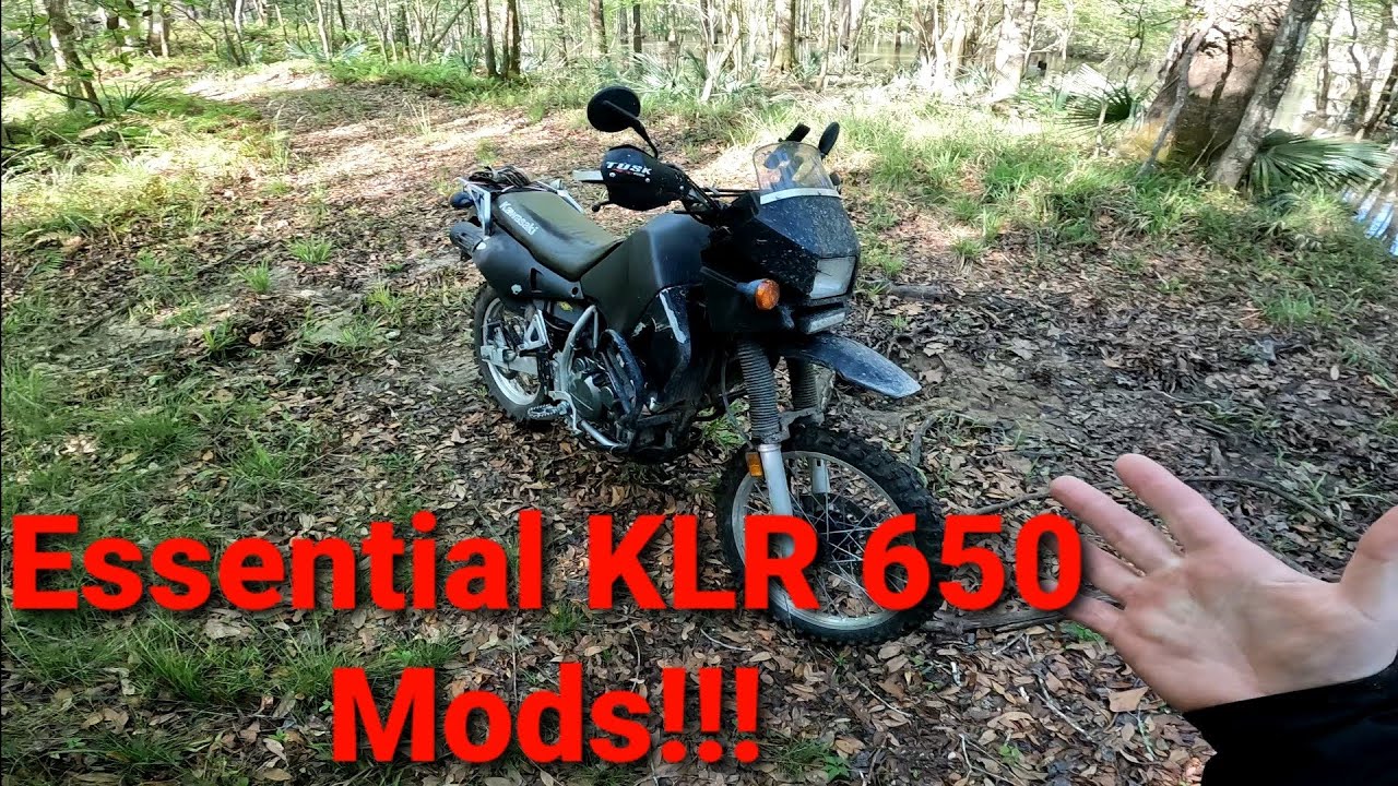 Essential Modifications For Gen 1 KLR 650
