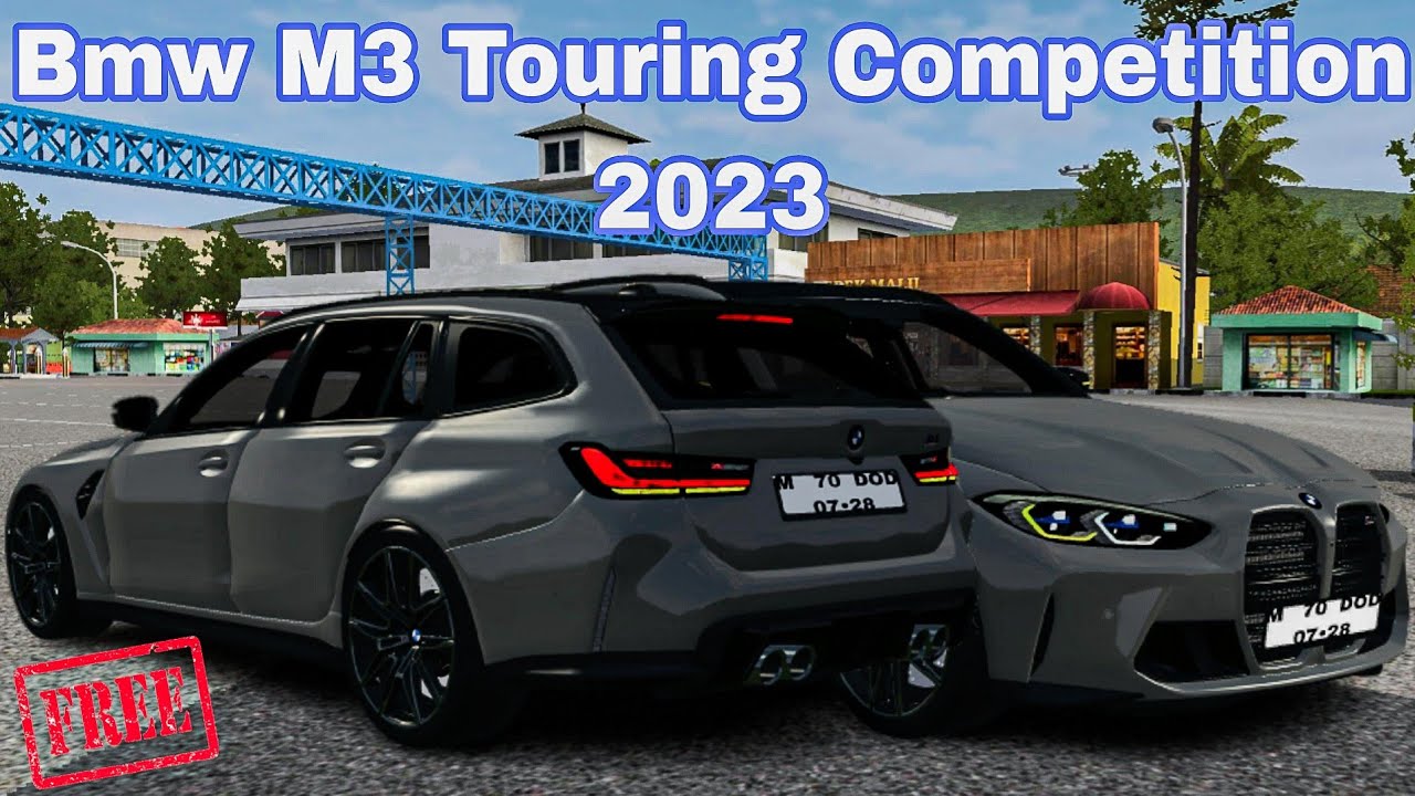 RILIS JUGA MODNYA COYY!!!! SHARE MOD BMW M3 TOURING COMPETITION 2023 ~ BUS SIMULATOR INDONESIA