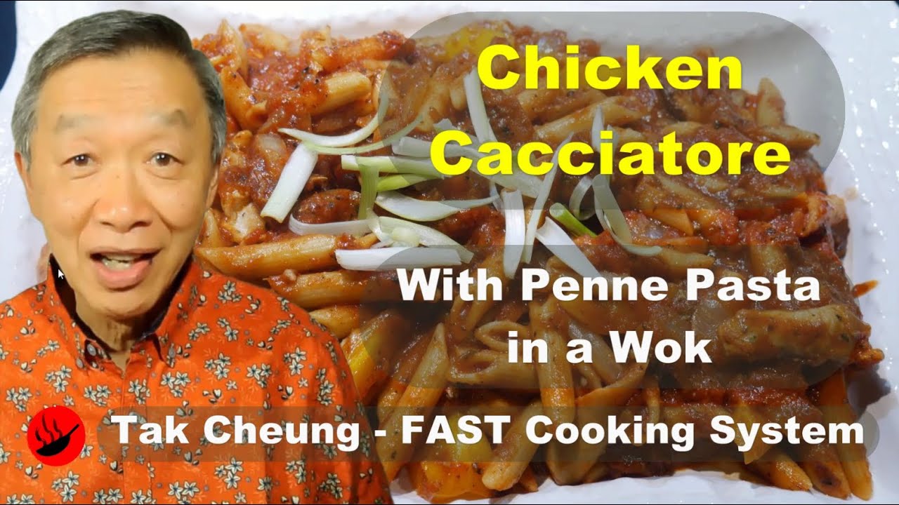 Chicken Cacciatore. Simple, Delicious, and Fast.
