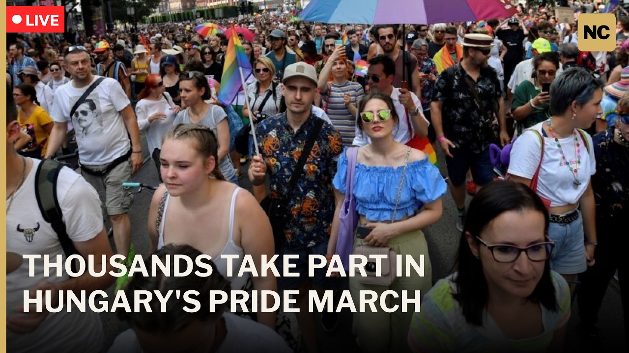 🔴LIVE: Thousands Turn Out for Hungary's Pride March | AC1P