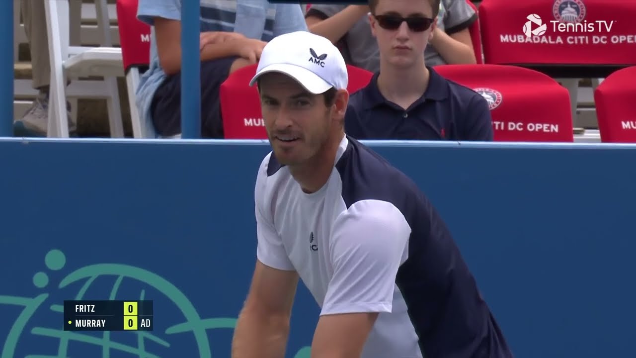 Taylor Fritz vs Andy Murray | 2023 Mubadala Citi DC Open Third Round
