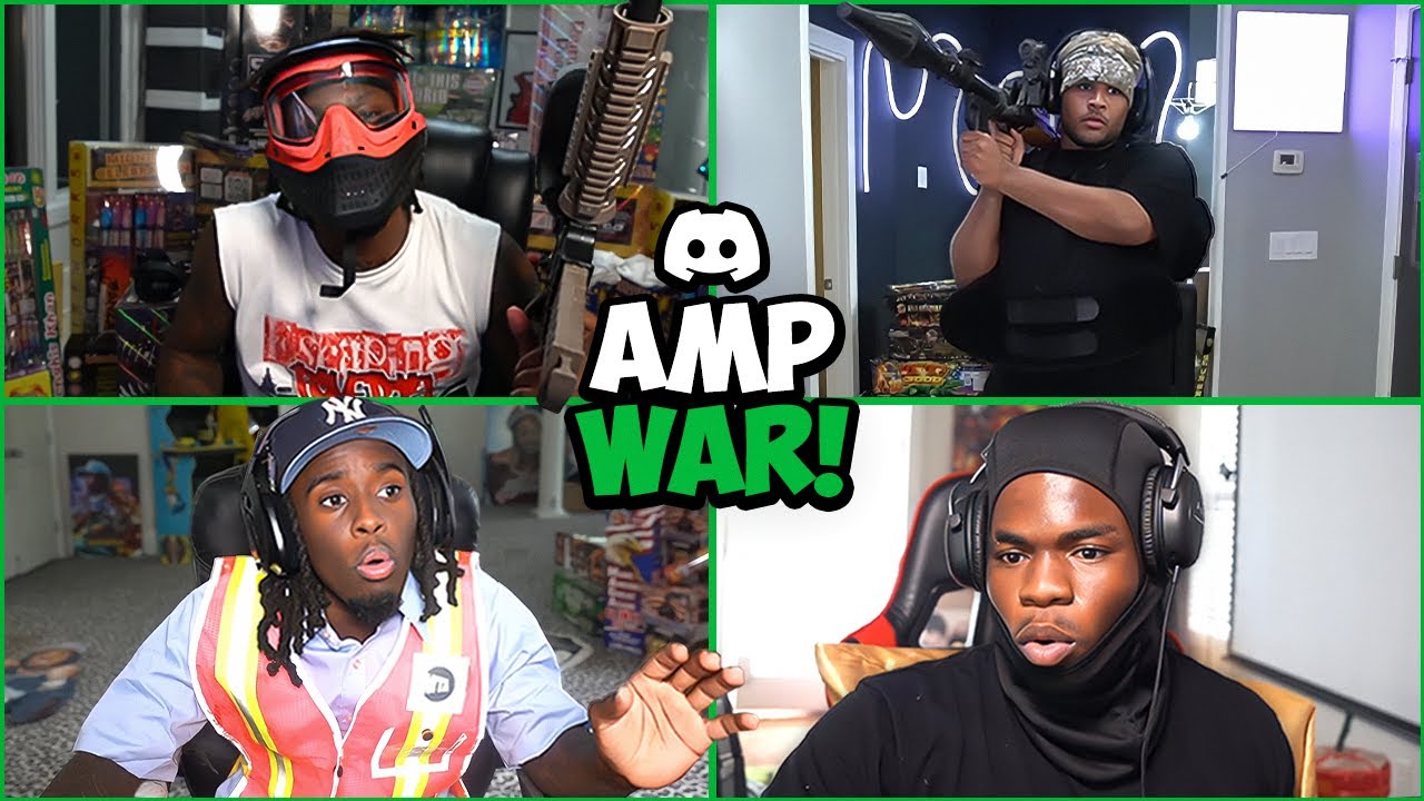 Duke Dennis & AMP Joins Discord & Calls Females On Stream Before The AMP War!