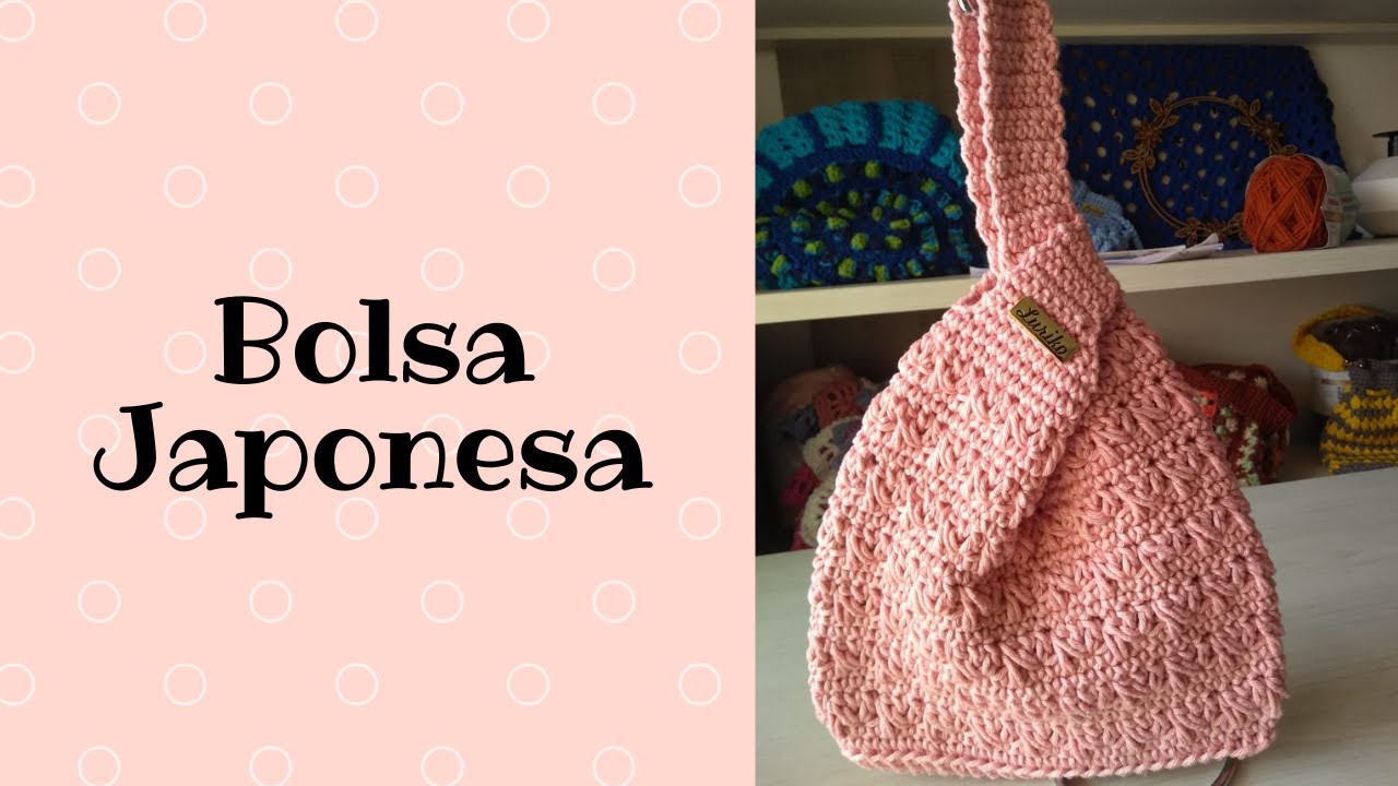 Bolsa de crochê Japonesa